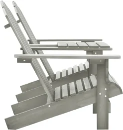 VidaXL Garten-Adirondack-Stühle Mit Teetisch Massivholz Tanne Grau -Deutschland Garten Zier Verkaufs-Shop cc8b5e087ee510195a7ba3829664cecd