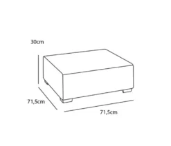 Allibert Salta 5 Tlg Loungeset 4x Hocker 1x Tisch Braun Inkl. Sunbrella Kissen - Rattanoptik, Wetterfest, Garten, Outdoor -Deutschland Garten Zier Verkaufs-Shop cd50a2e59564edffd14b5be72870be05
