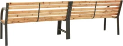 VidaXL Doppel-Gartenbank 241 Cm Spießtanne Massivholz -Deutschland Garten Zier Verkaufs-Shop ce340f63779903e7030b5c5db9fce701