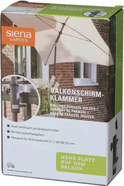 Schirmhalter Für Balkon-Geländer Sonnenschirmhalter Balkonklammer Schirmständer -Deutschland Garten Zier Verkaufs-Shop ce6dce755a48c7b4193278f3d45acc70