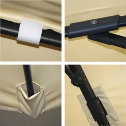 Gastronomie-Ampelschirm HWC-A96, 3x4m (Ø5m) Polyester Alu/Stahl 26kg Türkis Ohne Ständer, Drehbar -Deutschland Garten Zier Verkaufs-Shop cf3e232be523b491360eb16bac5da8f8 2