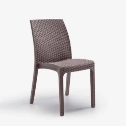 Stapelbarer Rattanstuhl Garten Restaurant Außenbar Virginia BicaFarbe: Beige, Höhe (cm): 86, Breite (cm): 47, Tiefe (cm): 59, Zusammensetzung: POLYPROPYLENE, Modelle: VIRGINIA, Länge (cm): 59 -Deutschland Garten Zier Verkaufs-Shop cfc974b95638e8abe627fe0b6f170a37