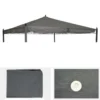 Ersatzbezug Für Dach Pergola Pavillon Calpe 4x4m Grau