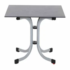 SIENA GARDEN Sola Klapptisch 80x80 Cm, Silber K95706 -Deutschland Garten Zier Verkaufs-Shop d18109a48467e24d621f246bd3136bd2