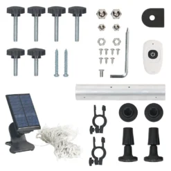 Mucola Klemmmarkise 300-120cm Grau Mit LED Balkon Markise Sonnenschutz Terasse Fenstermarkise Balkonmarkise Sonnensegel Windschutz Rollo -Deutschland Garten Zier Verkaufs-Shop d1cadaa0ee18fb67e689015af689eb14