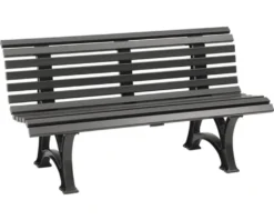 Gartenbank HELGOLAND 150cm Aus Kunststoff Von BLOME, Grau -Deutschland Garten Zier Verkaufs-Shop d2975fd986c811ad3ede4e2a922c6bc3