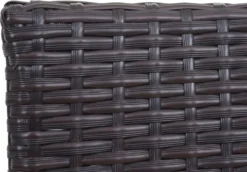 Poly-Rattan Garnitur HWC-F55, Balkon-/Garten-/Lounge-Set Sofa Sitzgruppe Braun, Kissen Dunkelgrau -Deutschland Garten Zier Verkaufs-Shop d2cb66a0b176da5e9527e28a23870f0d