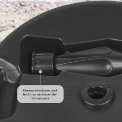 EDA Sonnenschirmständer Kunststoff Anthrazit -Deutschland Garten Zier Verkaufs-Shop d2f7a020e597f5911882a6005f692e4d