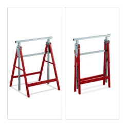 Relaxdays Klappbock 2er Set Höhenverstellbar -Deutschland Garten Zier Verkaufs-Shop d3660e90938d22d96525beba4c5fa6f2