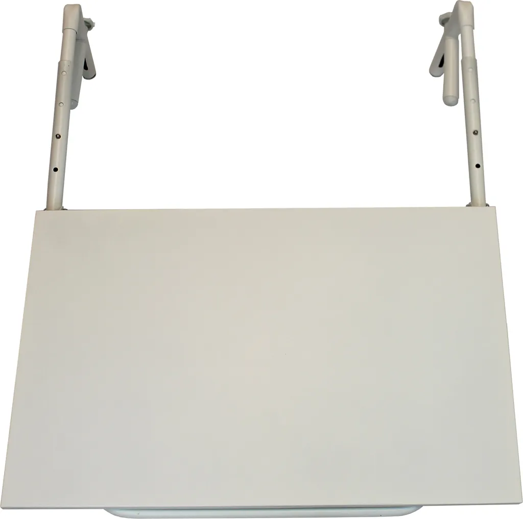 ProGarden Balkontisch Mattweiß 4 ProGarden Balkontisch Mattweiß – Bild 4