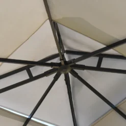 Merax Pavillon 3x3m Gartenpavillon Partyzelt Inkl. Seitenwand Und Metall Gestell, Wasserdicht Gartenzelt Mit UV-Schutz, Grau -Deutschland Garten Zier Verkaufs-Shop d443d8275ffdbe7d18bcc27463f09d1f