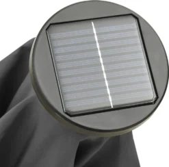 VidaXL Sonnenschirm Mit LED-Leuchten Anthrazit 200x211 Cm Aluminium -Deutschland Garten Zier Verkaufs-Shop d508c1ca048e6b1a8d7796ace6726529
