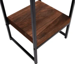 Blumentisch HWC-K71, Blumenregal Beistelltisch Pflanzregal, MDF Metall Dunkelbraun, 82cm -Deutschland Garten Zier Verkaufs-Shop d5739b05a82e321f71fd441f5d4201be