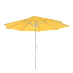 Sonnenschirm Asti, Gartenschirm, Ø 2,7m Neigbar Polyester/Alu 5kg Gelb -Deutschland Garten Zier Verkaufs-Shop d5fa94ffde595b5934717ebc9af92a0b