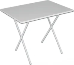 MFG Campingtisch Klappbar Eckig 60 X 80 Cm Weiß Kunststoff -Deutschland Garten Zier Verkaufs-Shop d614327011183ecde3250084bb366208