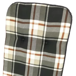 2tlg Hochlehner Polsterauflagen-Set 'Scala' Braun, Grau, Schwarz Kariert -Deutschland Garten Zier Verkaufs-Shop d635cdd2ef46a1cf26179a16c267071c