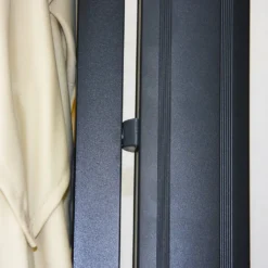 Gastronomie-Ampelschirm MCW-A96, 3x4m (Ø5m) Polyester Alu/Stahl 26kg Creme Ohne Ständer, Drehbar -Deutschland Garten Zier Verkaufs-Shop d6b416f3e48ccf27f39795c4f26d0c6e