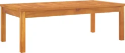 VidaXL Couchtisch 100x50x33 Cm Massivholz Akazie