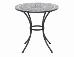 Como Tisch Rund Ø 60cm Schwarz / Mosaikoptik -Deutschland Garten Zier Verkaufs-Shop d9fbcdbd4762ec3577403a7ab40f72c1