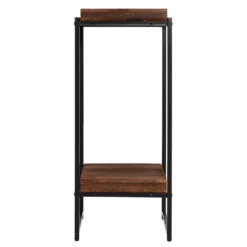 Blumentisch HWC-K71, Blumenregal Beistelltisch Pflanzregal, MDF Metall Dunkelbraun, 82cm -Deutschland Garten Zier Verkaufs-Shop da361e61b2bc996d504a0bb5ad017369
