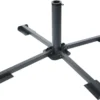 Schirmständer Plattenständer Sonnenschirm Metall Grau Ständer Für 40x40 Platten