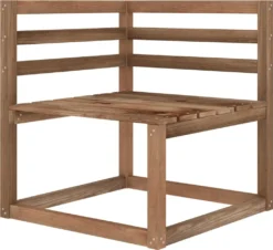 VidaXL 5-tlg. Garten-Lounge-Set Braun Imprägniertes Kiefernholz -Deutschland Garten Zier Verkaufs-Shop dca703cc5bfa2fe00ba82f99fb2925d4