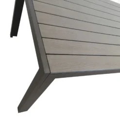 KMH® Gartentisch Tisch Terrassentisch *TUCO* 205*90 Cm Grau -Deutschland Garten Zier Verkaufs-Shop dd2765892fdaa44ea240e86aa341036e