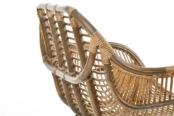 Rattanstuhl VENUS Rattan-Stühle Korb-Stuhl Korb-Sessel - Braun - Retro 50er Lounge Loft Esszimmer Garten Küche Bistro Balkon Terrasse Mit Armlehne -Deutschland Garten Zier Verkaufs-Shop dde20dc7c19626a2f6c20cce3dd3b3fd