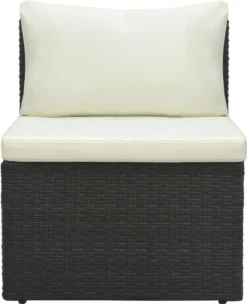 VidaXL 4-tlg. Garten-Lounge-Set Mit Auflagen Poly Rattan Braun -Deutschland Garten Zier Verkaufs-Shop de01f8a638525ad7c8af66ffe447dbc6