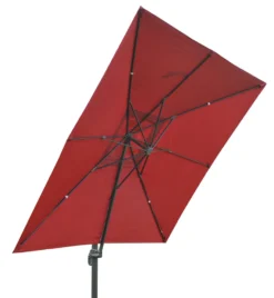 Gastronomie-Ampelschirm MCW-A96, 3,5x3,5m (Ø4,95m) Polyester/Alu 25kg Creme-grau Mit Ständer, Drehba -Deutschland Garten Zier Verkaufs-Shop df669a3c902e8069b9151b13aa836e3e