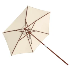 Anndora Sonnenschirm 2,5m Rund Natural Winddach UV-Schutz - Natural -Deutschland Garten Zier Verkaufs-Shop df7449b45ce8ebfbbaa4b636189bbc1f