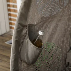 Outsunny Gartenstuhl 2-Sitzer, Korb-Stuhl Mit Faltbarem Korb, Papasansessel Mit Kissen, Loungesessel Für Balkon, Terrasse, Stahl, Sand, 126 X 75 X 142 Cm 17 Outsunny Gartenstuhl 2-Sitzer, Korb-Stuhl Mit Faltbarem Korb, Papasansessel Mit Kissen, Loungesessel Für Balkon, Terrasse, Stahl, Sand, 126 X 75 X 142 Cm -Deutschland Garten Zier Verkaufs-Shop dfeda5b0532e0e93a1f25f17e7ffb02d