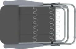 VidaXL Klappbare Gartenstühle Mit Polstern 2 Stk. Grau -Deutschland Garten Zier Verkaufs-Shop e003f1073a2be674ff94d8ceac4344e2