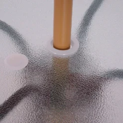 Outsunny Gartentisch Balkontisch Garten Beistelltisch Bistrotisch Gartenmöbel Mit Schirmloch Hartglas + Metall Schwarz Ø80 X 72 Cm -Deutschland Garten Zier Verkaufs-Shop e01c40a802674e2cc882dd84c1990299