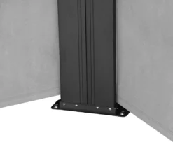 SVITA Doppel Seitenmarkise 600x200cm Sichtschutz Sonnenschutz Ausziehbar Hellgrau -Deutschland Garten Zier Verkaufs-Shop e0726ea7875d7a5e55904a4f9bd34eff