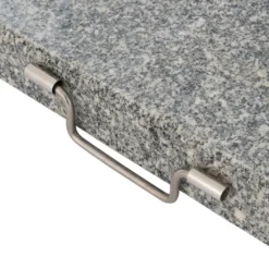 VCM Sonnenschirmständer 30kg Granit Poliert Grau Eckig Edelstahl 45 X45 Cm Griff -Deutschland Garten Zier Verkaufs-Shop e0d9438f6ba28d41129ff2ba474d8f7b