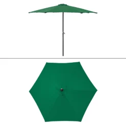 Wohaga® Sonnenschirm 'Sydney' Ø3xH2,5m Grün -Deutschland Garten Zier Verkaufs-Shop e2218580065fe0dc79c3d83e71b2f883
