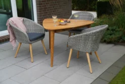 Ploß Geflechtsessel - Cocktail - Sessel "Flores" Im 2er-Set, Grau -Deutschland Garten Zier Verkaufs-Shop e2ca6f304693226b5313d6d7147706a8