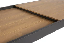 Gartentisch - Anthrazit - Aluminiumgestell - Polywood Platte - 200 X 95 Cm - Ausziehbar -Deutschland Garten Zier Verkaufs-Shop e2ebe6e5f62862bc745615d871fbbe16