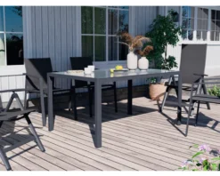 Gartentisch Garden Place Ivy Eckig 150 X 96 X 74 Cm Aluminium -Deutschland Garten Zier Verkaufs-Shop e31f06f50f45fa211244cdca3809f46e