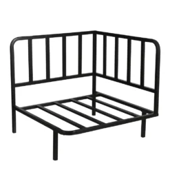 Mica Decorations Celo Loungesofa Eckelement - L83 X B83 X H78 Cm - Schwarz