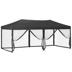 VidaXL Partyzelt Faltbar Mit Seitenwänden Anthrazit 3x6 M -Deutschland Garten Zier Verkaufs-Shop e3e6b4fdc3524ca0bcb650cbaa2e717a