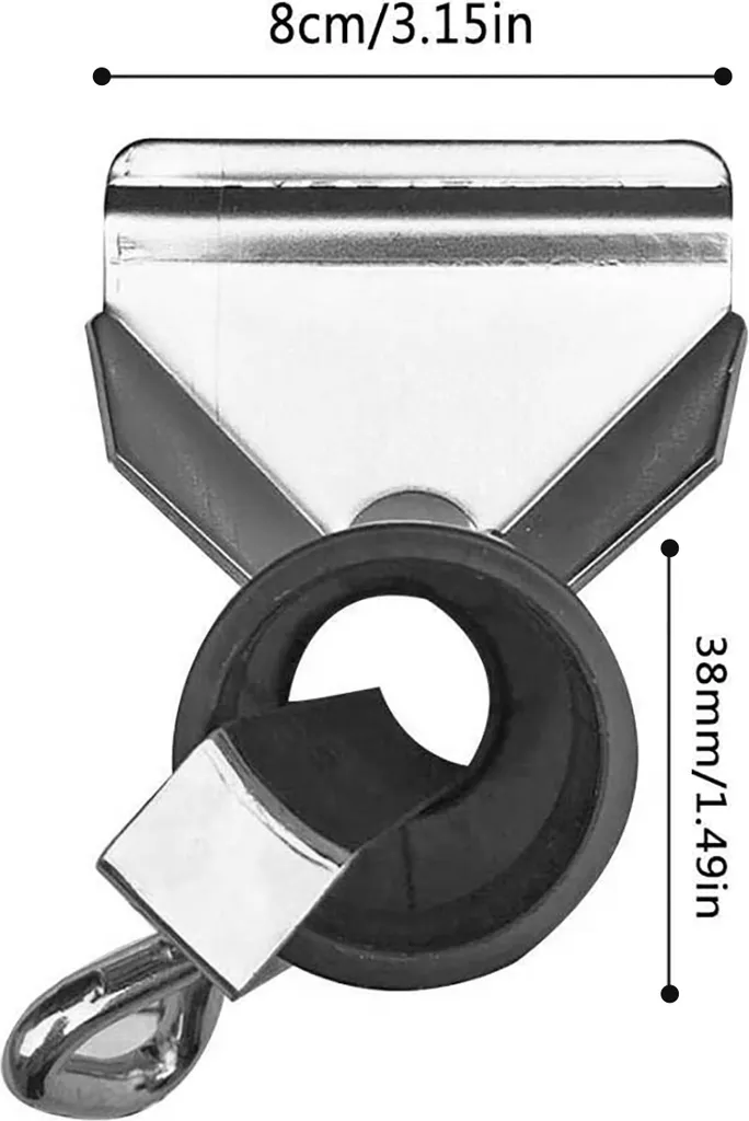 Hikeren Sonnenschirmhalter Klemme, Metall Balkonschirmhalter Schirmständer Für Balkon, Terrasse Oder Tischzaun Sonnenschirmklemme 2 Hikeren Sonnenschirmhalter Klemme, Metall Balkonschirmhalter Schirmständer Für Balkon, Terrasse Oder Tischzaun Sonnenschirmklemme – Bild 2
