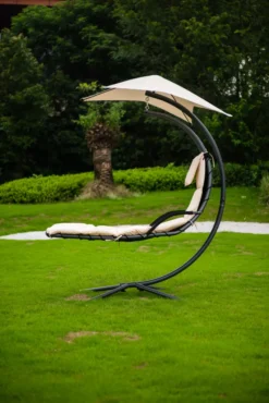 HOME DELUXE - Schwebeliege San Remo Hängeliege Gartenliegen Sonneliege -Deutschland Garten Zier Verkaufs-Shop e501cd30f6c34e32a8309d29c7e35f26