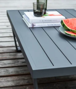 Dehner Gartenlounge Bellevue Inkl. Polster, 3-teilig, Aluminium/Polyester/Polyurethan, Dunkelgrau/hellgrau -Deutschland Garten Zier Verkaufs-Shop e65cd179de6157e31eeedabab9e17d15