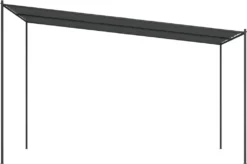 VidaXL Pavillon Anthrazit 4x4 M 180 G/m² Stoff Und Stahl -Deutschland Garten Zier Verkaufs-Shop e793a7531c38e2be97c5d576e2d0dfeb