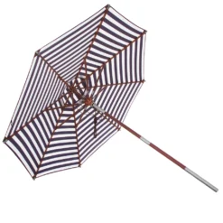 Anndora Sonnenschirm Knickbar 3m Rund Gestreift Blau Weiß Winddach UV-Schutz - Knick 3m Rund -Deutschland Garten Zier Verkaufs-Shop e7d5b87f7ec6730ea33dffa90b0fa99c