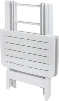 Klapptisch Beistelltisch Klappbar 50x45x43 Cm Balkontisch Campingtisch Gartentisch Kunststoff, Farbe:weiß -Deutschland Garten Zier Verkaufs-Shop e843858cfdf961b68ed98595fd90f74c