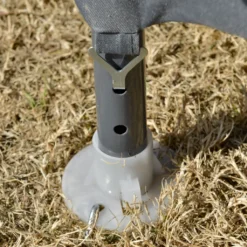 Outsunny Pavillon Gartenpavillon Mit Moskitonetz Partyzelt Gartenzelt Festzelt Zelt 6-eckig Polyester+Metall Grau 390x390x250cm -Deutschland Garten Zier Verkaufs-Shop e90a05a954340817b6492c0d6927bbd1