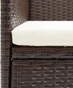 VidaXL Garten-Essstühle 2 Stk. Poly Rattan Braun -Deutschland Garten Zier Verkaufs-Shop e90d8d282260e96910dec5546fa0fbec